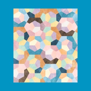 Honeycomb Pastels #001 T-Shirt