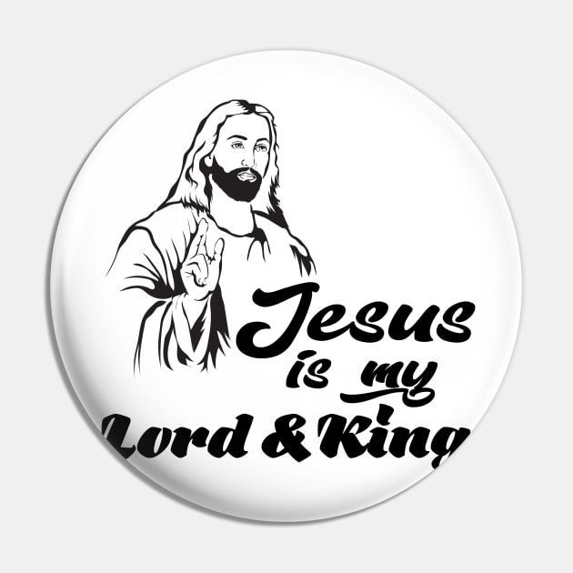 Jesus is my Lord and King Pin by STARSsoft