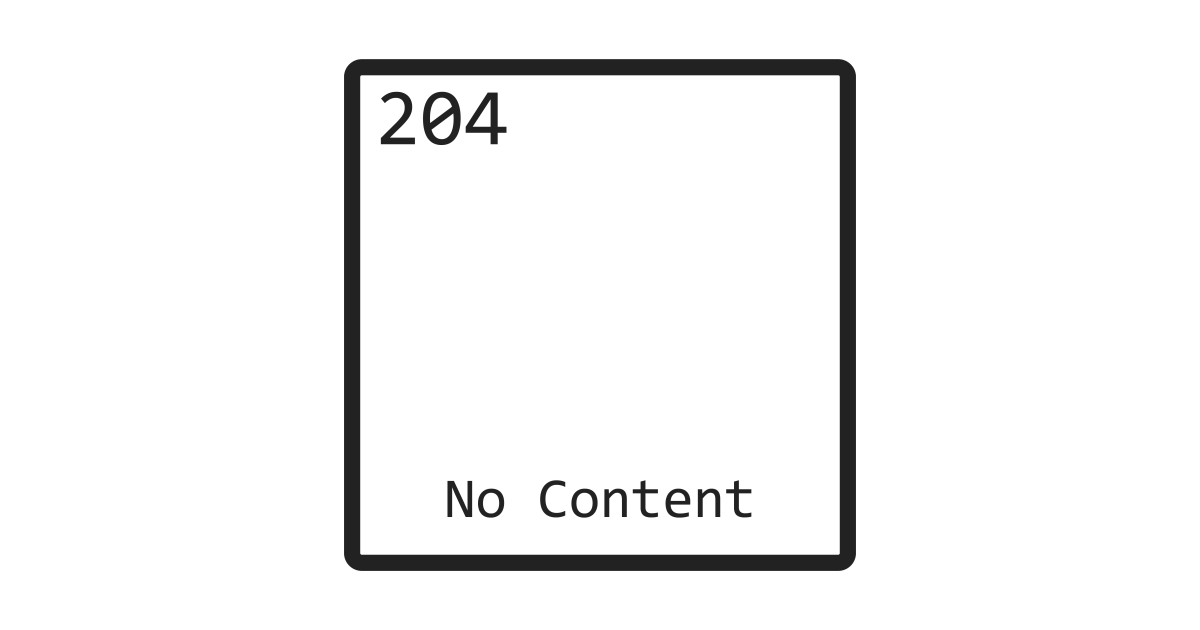 Http Code 204 No Content 204 Error T Shirt TeePublic