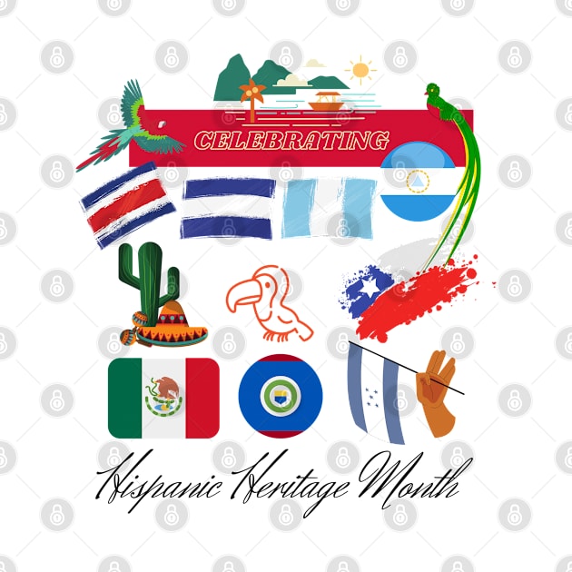 Celebrating Hispanic Heritage month by O.M design