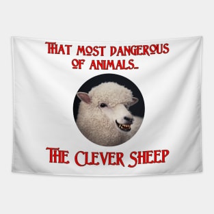 The Clever Sheep Tapestry