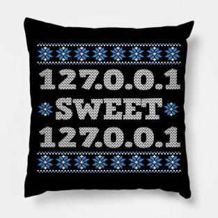 Funny Home Sweet Home Programmer Computer Nerd Pillow