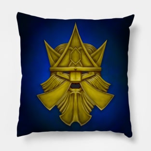 Dwarf Bronze Crown Helmet - version 2 Pillow