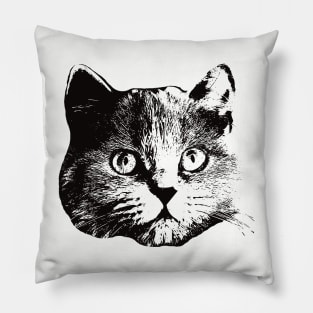 British Longhair gift for British Longhair Cat Owners Pillow