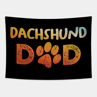 Dachshund Dad Tapestry