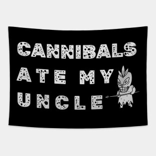 Cannibals Ate My Uncle Biden Trump Saying Funny Tapestry