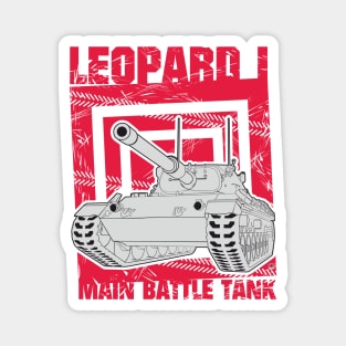 Leopard 1 German main battle tank Magnet