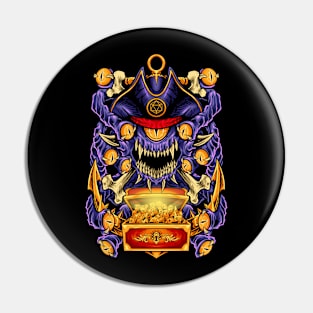 pirate beholder Pin