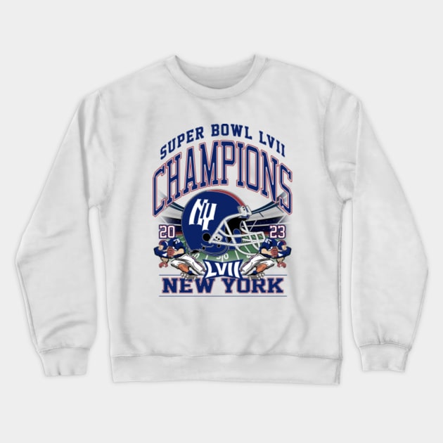 New York Super Bowl Champions 2023 - New York Giants - Crewneck Sweatshirt
