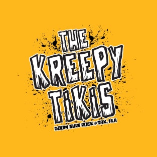 The Kreepy Tikis Splatter Logo T-Shirt