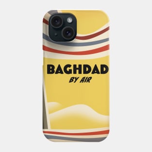 Baghdad vintage travel poster Phone Case