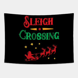 sleigh crossing Tapestry