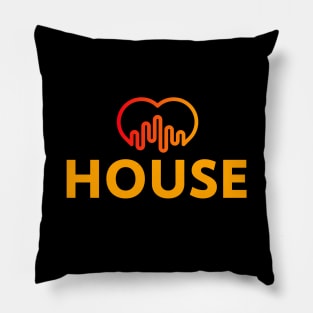 Love House Music Pillow