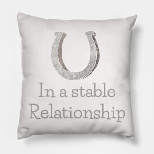 Horse quotes funny equestrian gift Pillow