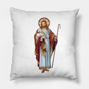Jesus Christ the Good Shepherd Pillow