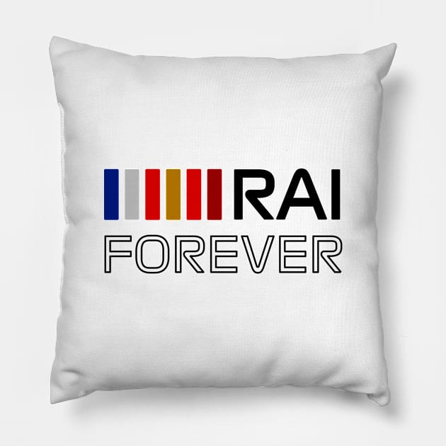 Raikonen Forever 2 Pillow by miniBOB