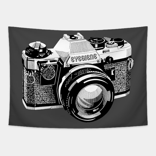 Eyegiene Camera Design Tapestry by mextasy