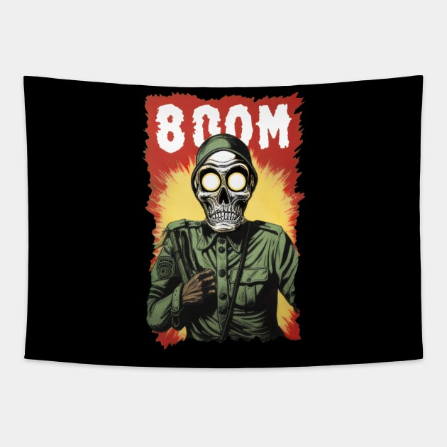 Propagandead: Boom Tapestry by JDTee