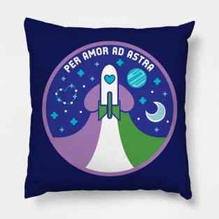 Space Pride - Genderqueer Flag Pillow