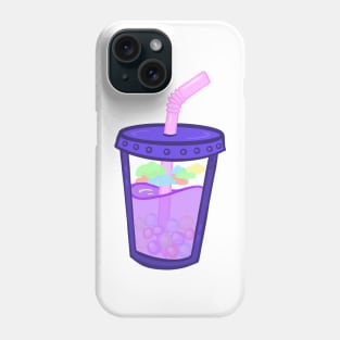 Cloudy with a Chance of Boba Phone Case