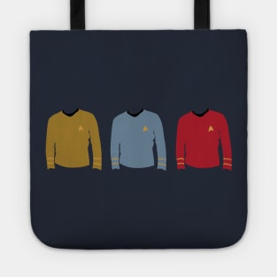 Star Trek Shirt Colours Tote