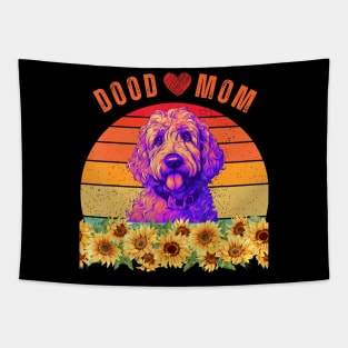 Dood Mom sunflower vintage Tapestry