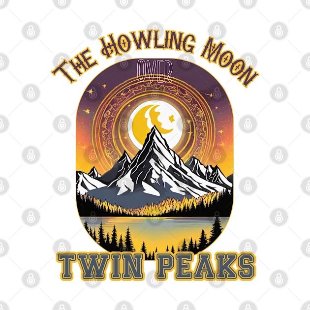 The Howling Moon Over Twin Peaks by FehuMarcinArt