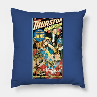 Thurston the Master Magician (1930) Poster Pillow