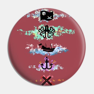 Pirate design Pin