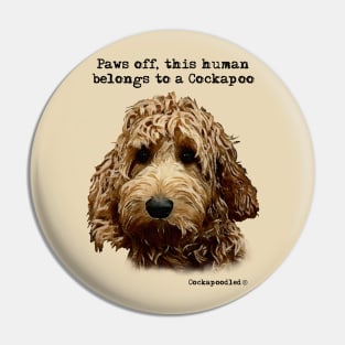 Cockapoo Dog Pin