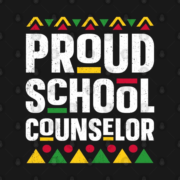 Proud School Counselor Africa Black History Month by trendingoriginals