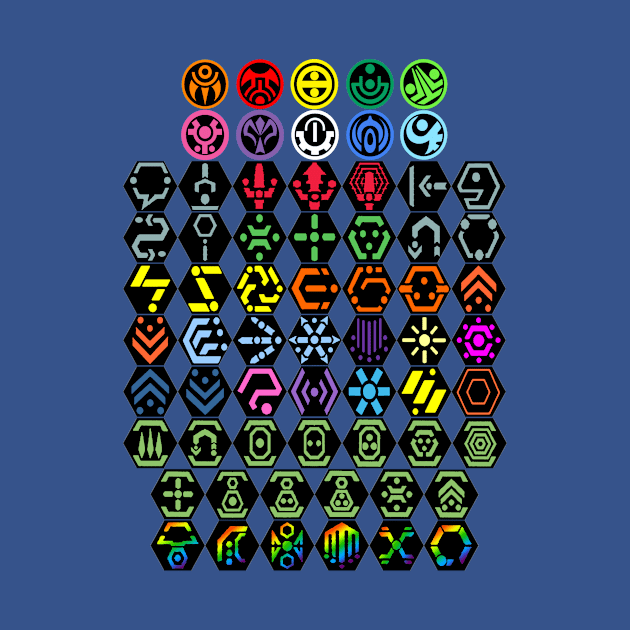 Phantasy Star Online - Icons by Gekidami