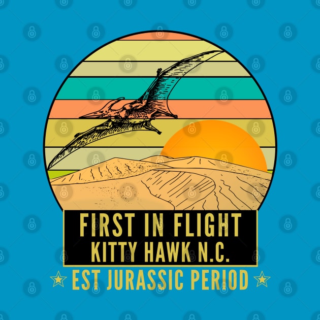 Jurassic First In Flight Kitty Hawk NC by CharJens