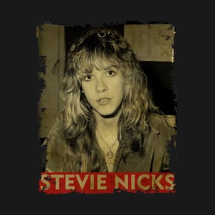 TEXTURE ART- Stevie Nicks - RETRO STYLE 2 T-Shirt