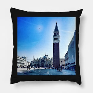 San Marco Square Venice Italy Pillow