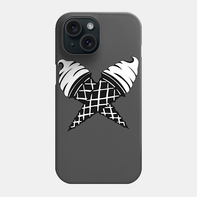 Crossed Cones Phone Case by crossedcones