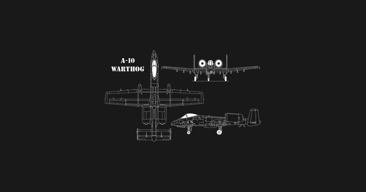 A-10 Warthog - Warthog - T-Shirt | TeePublic