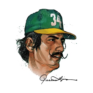 Rollie Fingers Oakland Bust T-Shirt