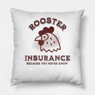 Rooster Insurance Pillow