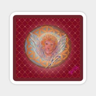 Angel child Sagittarius Magnet