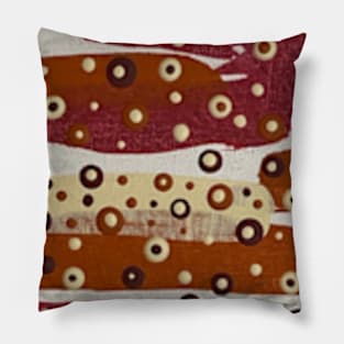 Autumn leaves abstract Pillow