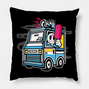 Ice Cream Truck Pillow