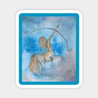 Zodiac sign sagittarius Magnet