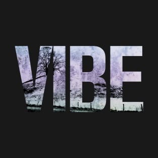 Vibe Retro Gradient Aesthetic T-Shirt