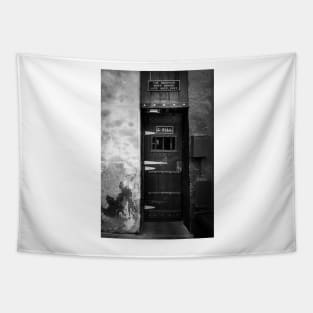 6 Till In Black and White Tapestry