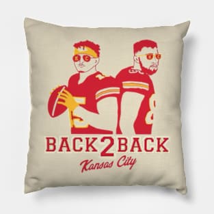 Back 2 Back KC Pillow