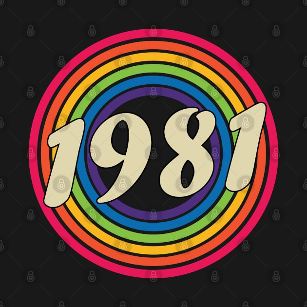 1981 - Retro Rainbow Style by MaydenArt