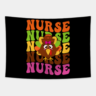 Nurse Thanksgiving Shirt Tapestry