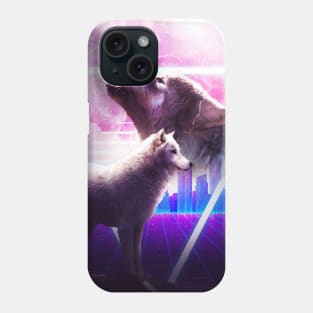 Trippy Wolf Rave Phone Case