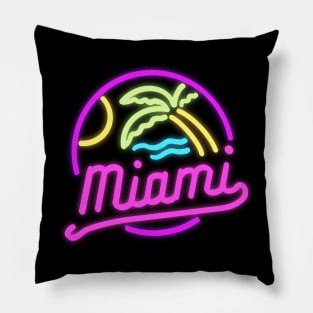 Miami life Pillow